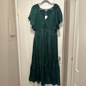 Baltic Born Deep Green Maxi Dress